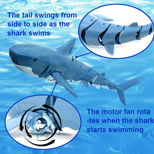 کوسه ماهی کنترلی Fish Shark 2.4G Remote Control Electric-اسباب بازی